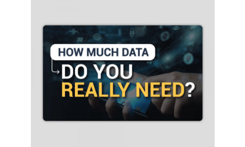 How Much Data Do You Really Need?